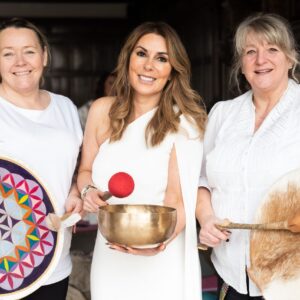 Anne-Marie Mayers with graduates of the level 7 Master Spiritual Life Coach & Energy Psychology Diploma by Soul Awakening Academy UK & Worldwide, specialising in trauma-informed coaching and emotional wellbeing.