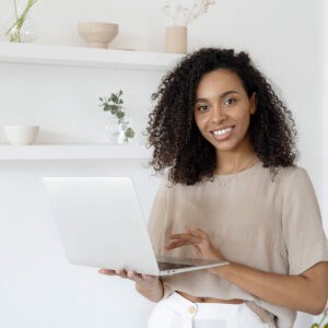 Holistic spiritual life coach teaching transformational coaching techniques during accredited IPHM course, insurable with Westminster Global.